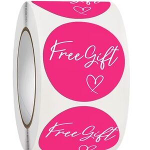 500pcs "Free Gift" Label Stickers